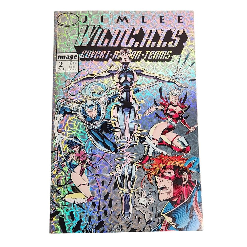 Wild C.A.T.S Covert Action Teams #2 1st Print September 1992 Image Comics NM